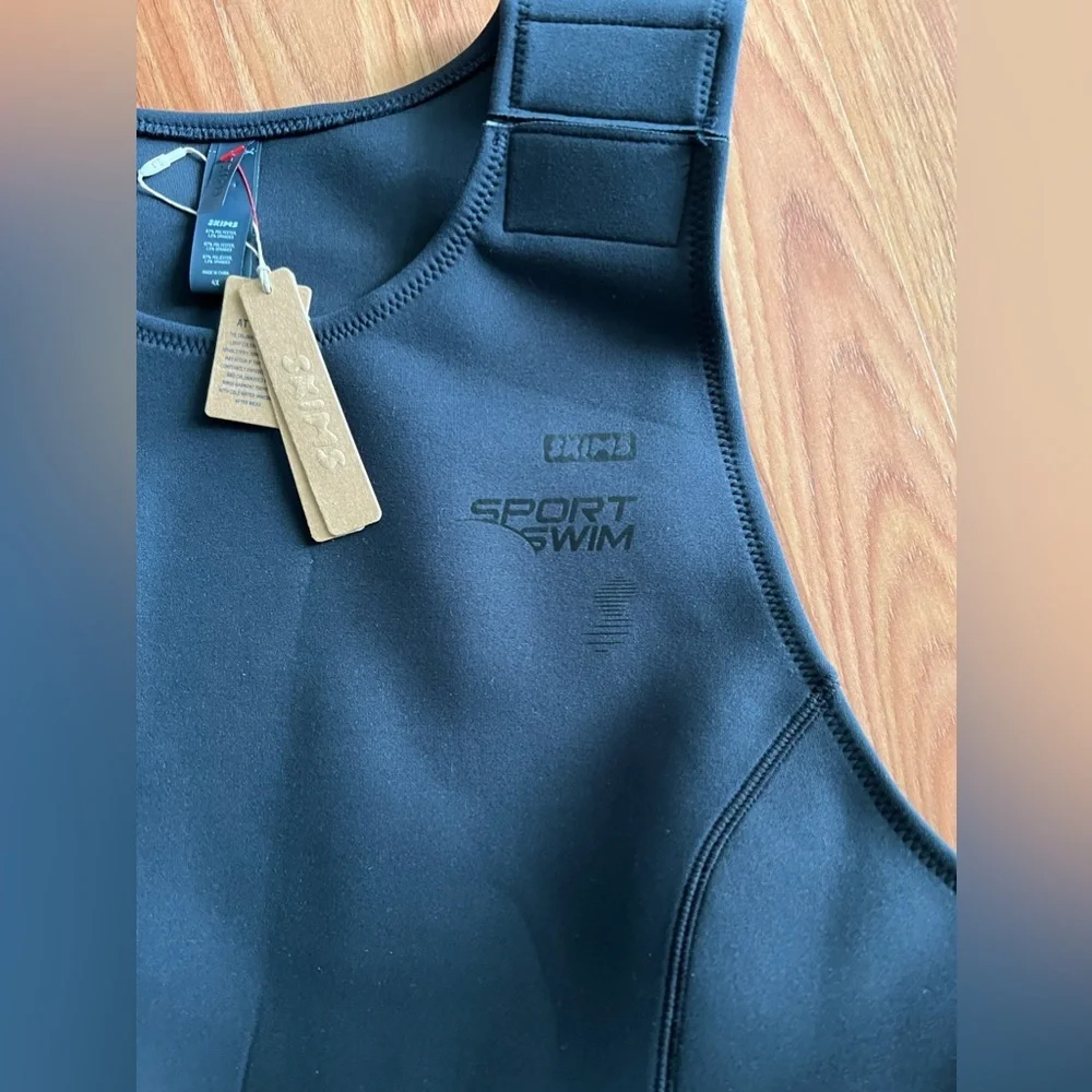 SKIMS SPORT SWIM HIGH NECK TOP